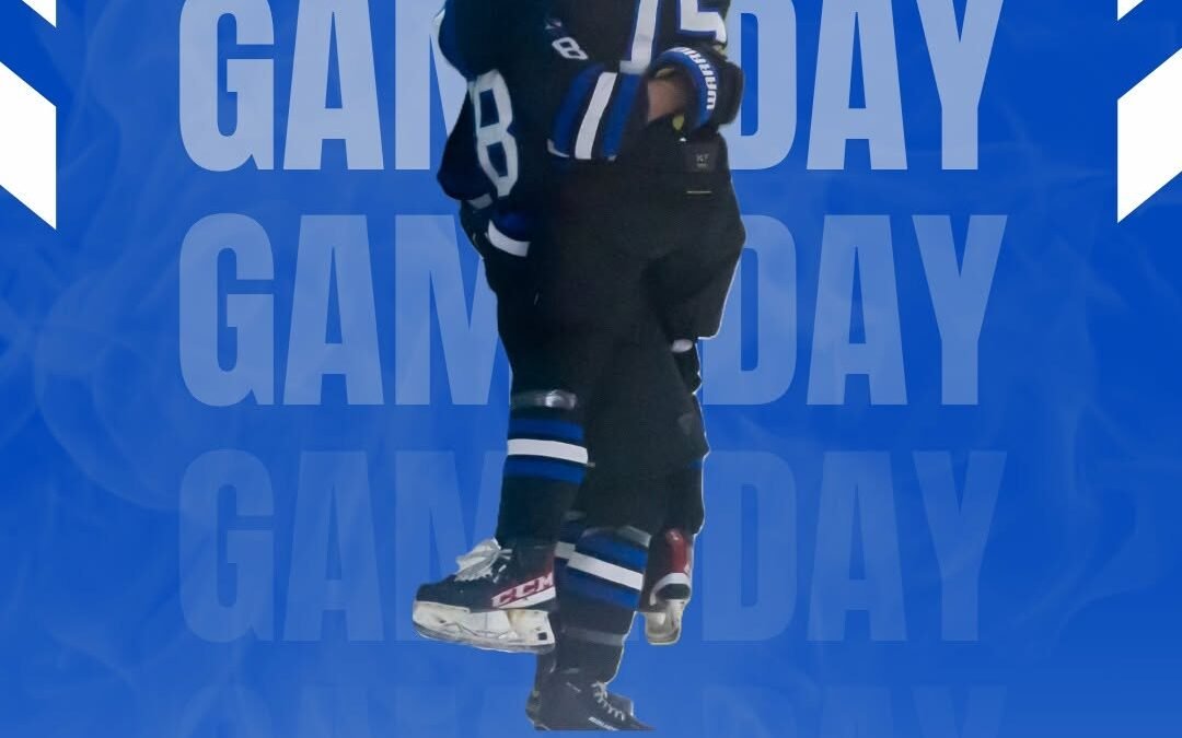 ⏳🥅 GAMEDAY 🏒🟦 Day 1 of the Central Region Tournament against the Badgers.