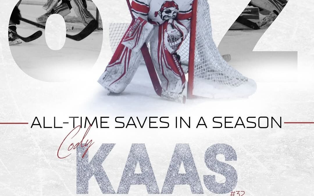Congratulations to Cody Kaas on setting the single-season saves record with 832!