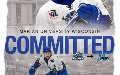 Congratulations to Long Beach Sharks forward, Jace Tourtillott, who committed to play ACHA D2 hockey at Marian University Wisconsin!