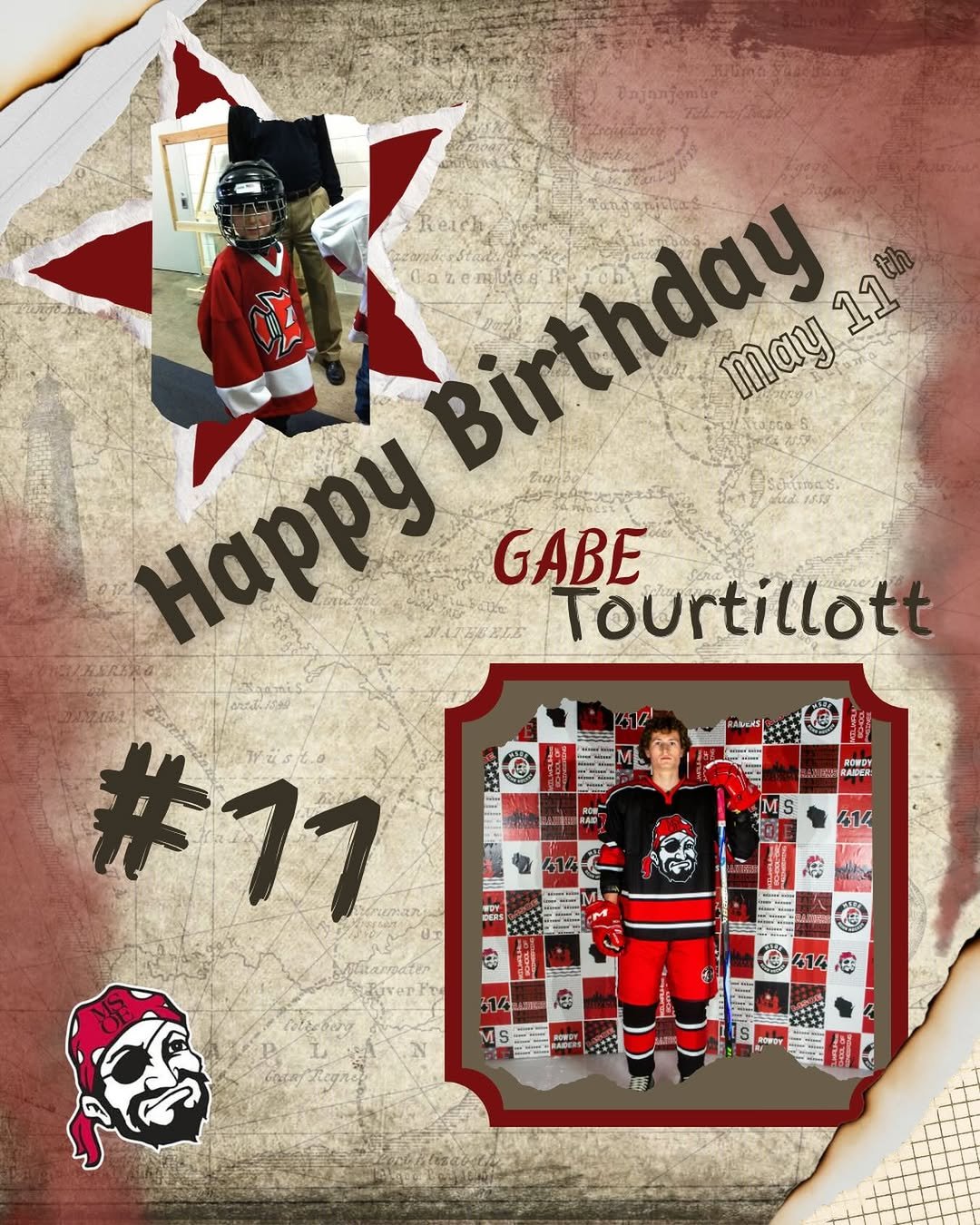 Wishing a Happy Birthday to our #RowdyRaider Sophomore Forward Gabe Tourtillott!