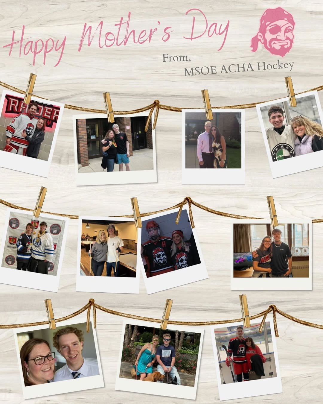 Happy Mother’s Day to all our #RowdyRaider Moms!❤️