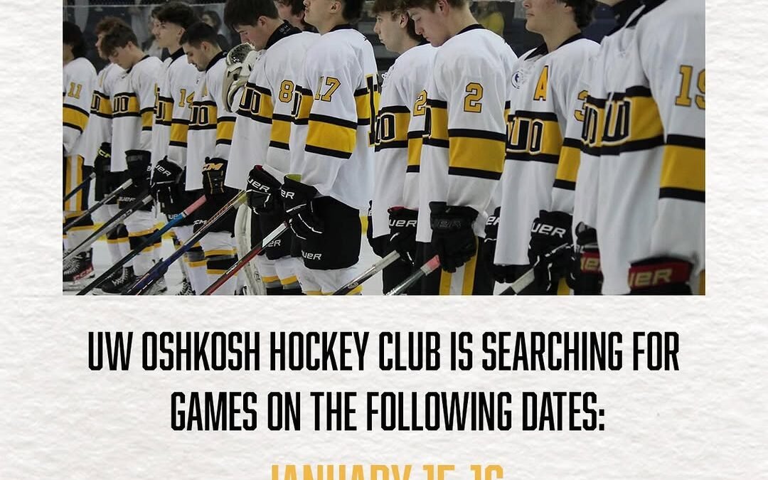 We’re looking to schedule games on January 15 and January 16 next year!