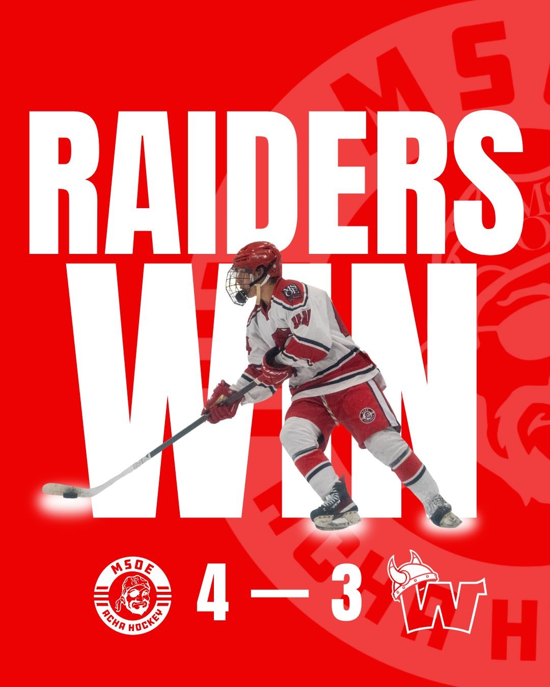 ROWDY RAIDERS WIN!!