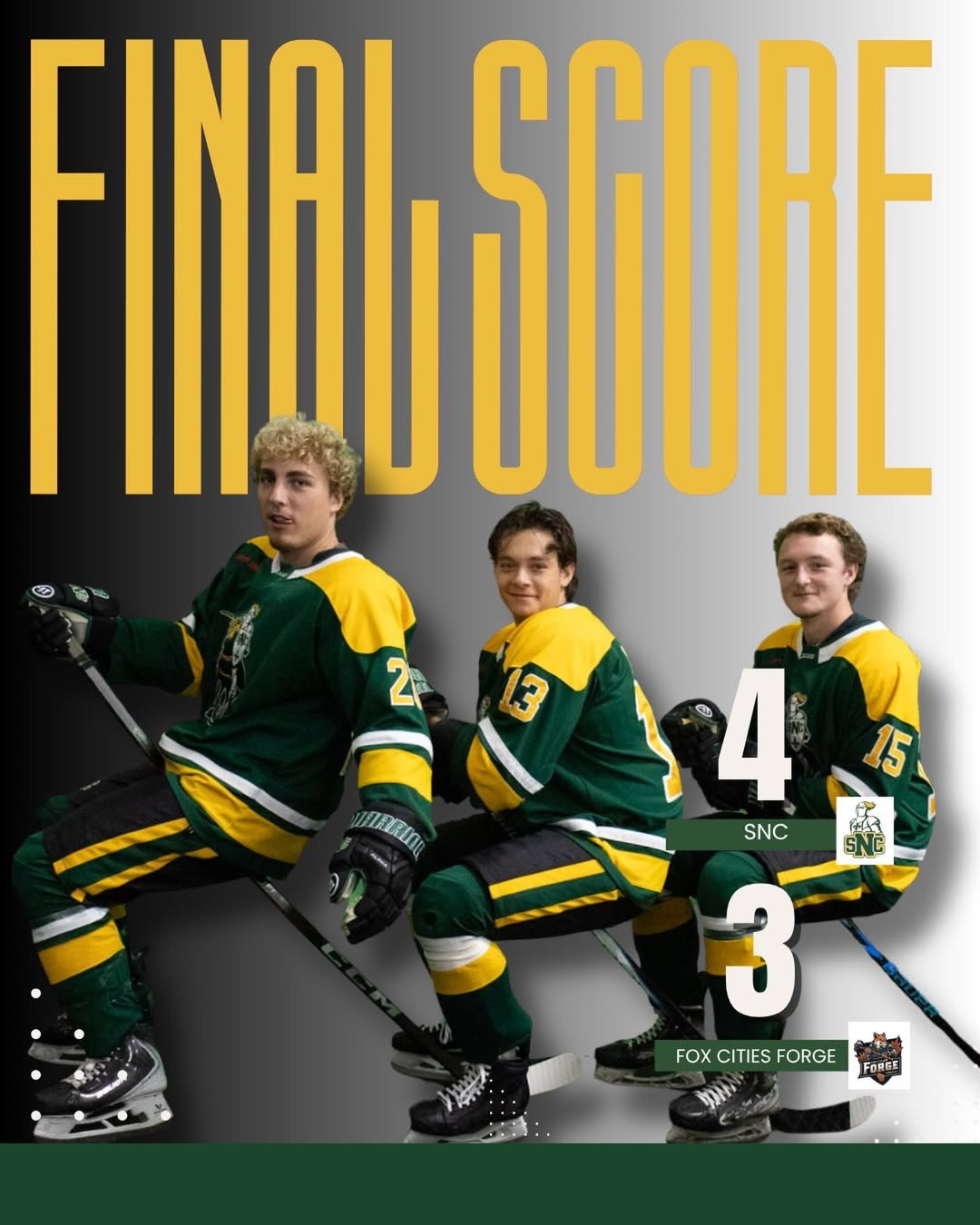 FINAL SCORE 🏒🔥