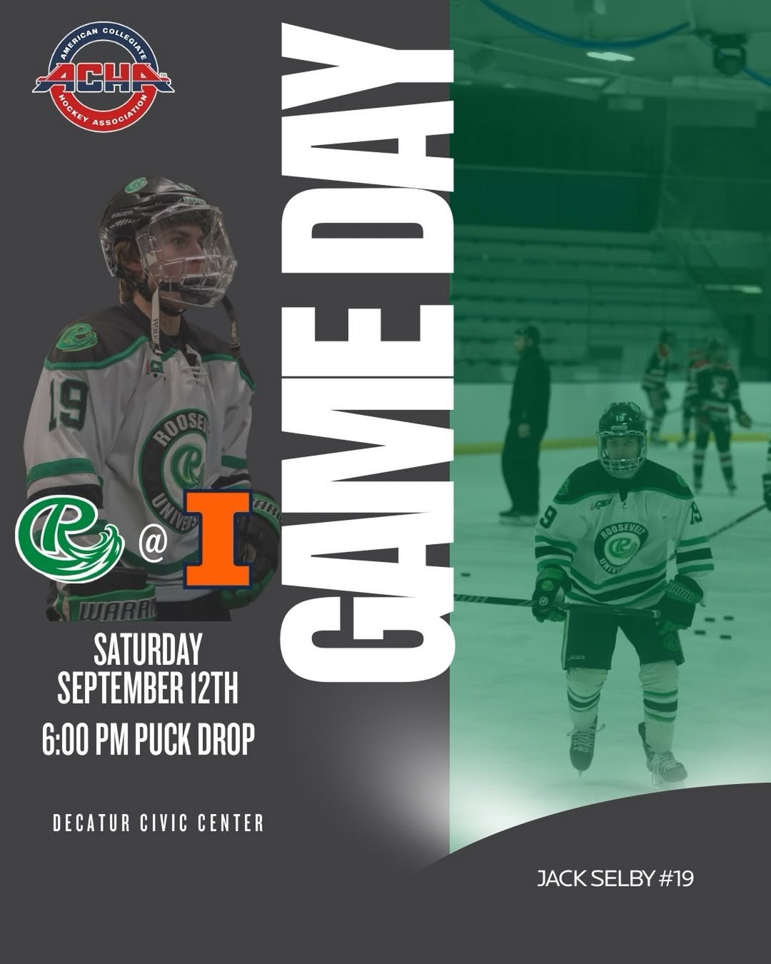 The boys are kicking off the year in Decatur in an exhibition against University of Illinois!